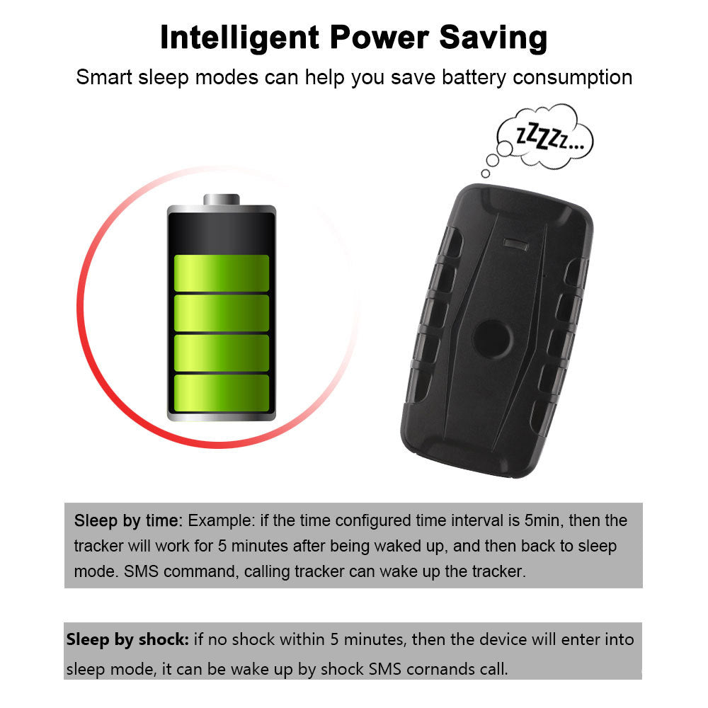 WINNES 4GTK918 GPS tracker 20000mAh 240 Days Long Standby Strong Magnetic Waterproof Real-time Tracking