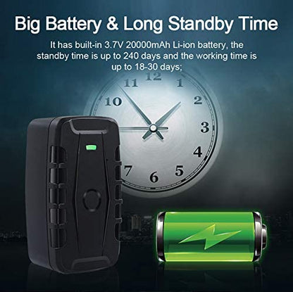 WINNES 2G TK918 GPS Tracker CarStrong Magnetic Outdoor Waterproof Real-time Tracking Long Working Time no Monthly Fee