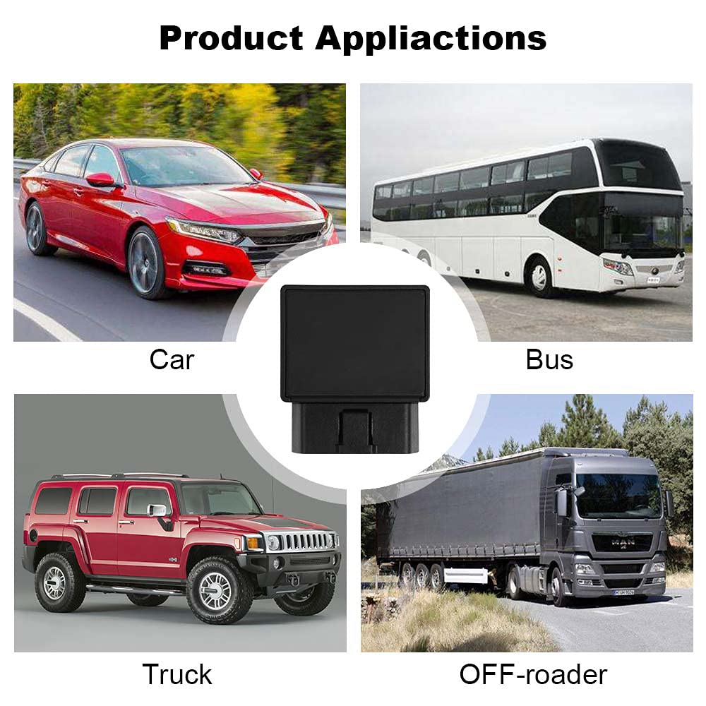 WINNES 4G TK816 OBD2 GPS tracker Plug and Play free APP real-time positioning Locator for Car