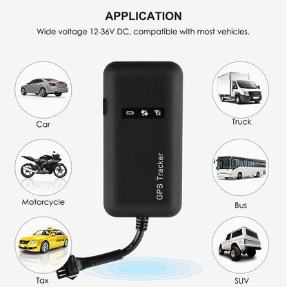 WINNES Vehicle GPS Tracker Real-time Car GPS Tracker Locator with Geofence and Anti-Theft Alarm GPS/GSM/GPRS/SMS Tracking Device for Car, Motorcycle, Taxi(2G GT02A)